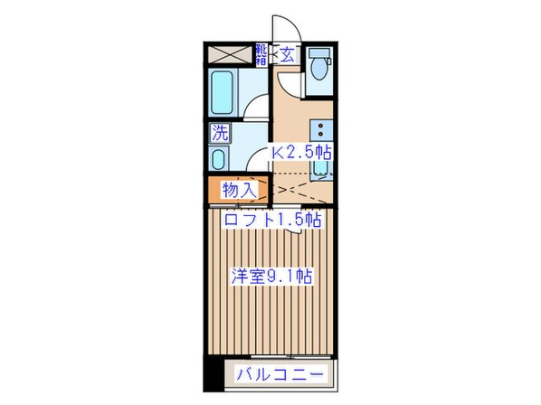 ＨＩＲＯの物件間取画像